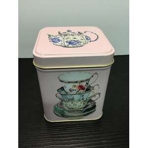  Small Tea Storage Tin | One Sugar Please | Elite Tins | Lilac