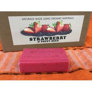 Strawberry & Poppyseed Soap 100g Bar | Australian Made