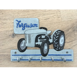 Cast Iron Ferguson Tractor Key Rack