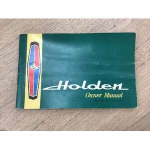 1966 HR Series Holden Owner Manual 