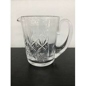 VINTAGE Edinburgh Lead Crystal Jug - 13 cm Tall - Large 