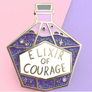 Elixir of Courage Lapel Pin - Jubly-Umph Originals