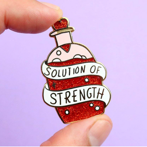 Solution of Strength Lapel Pin - Jubly-Umph Originals