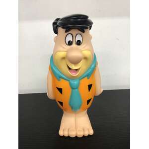 VINTAGE 1992 Fred Flintstone Money Box | Hanna Barbera | Plastic