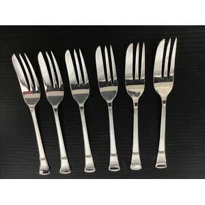 Cake Forks x 6 EPNS Silver Plate 