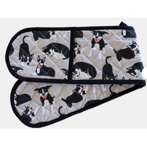 Farm Dog Double Oven Glove | 100% Cotton | Australian Design