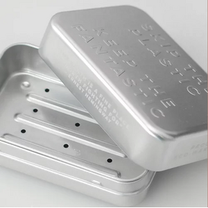 Soap Travel Tin - Waste Free - Aluminium