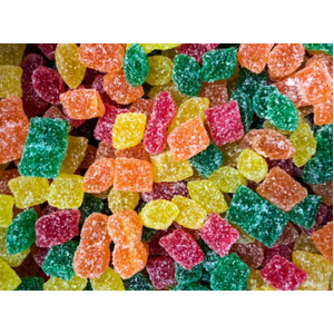 Acid Fruit Drops - Walkers Candy Co - Boiled Lollies - 170g Jar