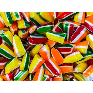 Fruit Salad Candy - Walkers Candy Co - Boiled Lollies - 170g Jar
