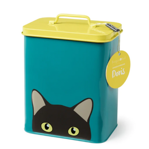 Cat Food Storage Tin - Doris