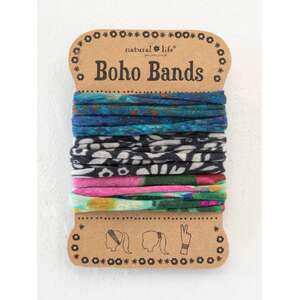 Natural Life Boho Bands | Lot of 3 | Blue Black Pink