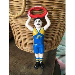 Cast Iron West Coast Eagles Football Bottle Opener - 18.5 cm - AFL Aussie Rules 
