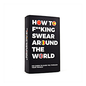 How to Swear Around the World | Gift Republic Card Set
