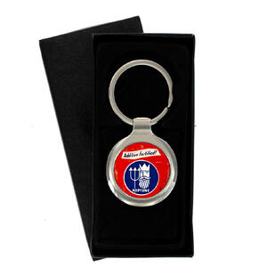 Neptune Oil Metal Keyring Keychain