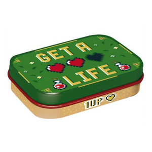 Retro Mint Tin - Get A Life Gamer - Sugar Free Mints