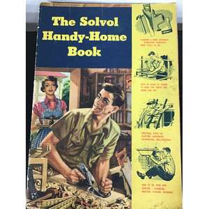 VINTAGE Solvol Handy-Home Book - Handyman Hints - Vintage Advertising 
