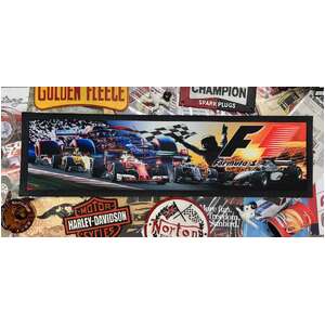 Formula 1 Motor Racing Bar Runner Mat | 90 cm Long