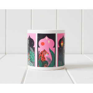 Arabian Nights Garden Pot - Ceramic - 10 x 10 cm