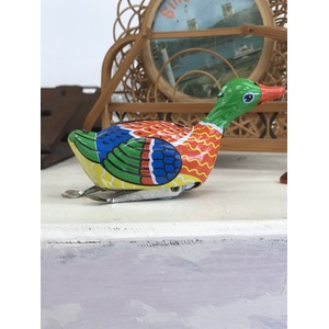 Duck Wind Up Tin Toy