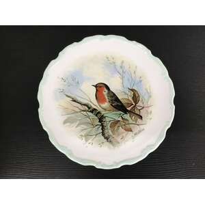 VINTAGE Royal Albert Reg Johnson Woodlands Birds Collection Plate | Robin 