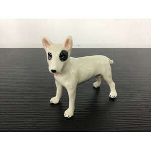 Ceramic Bull Terrier Ornament - 6 cm Tall - Hand Painted 