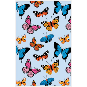 Butterflies Cotton Kitchen Tea Towel