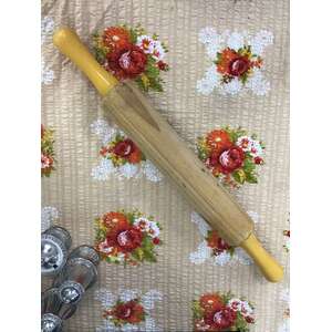 VINTAGE JAJ Pyrex Glass Rolling Pin - Fillable