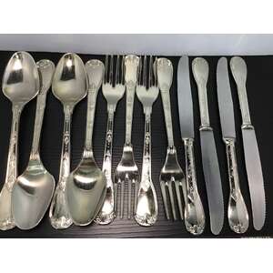 VINTAGE Super Inox A 800 Cutlery | Set for 4 | 12 Pieces | Fork Knife Spoon