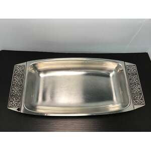 RETRO Wiltshire Burgundy Oblong Dish