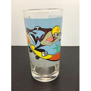 VINTAGE Taz IXL Limited Edition Collectable Glass Extreme Sports 5 of 6