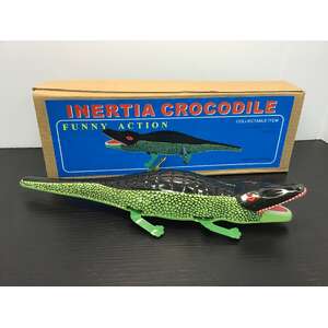 Crocodile Wind Up Tin Toy | Collectable Retro