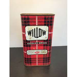 VINTAGE Willow Australia Cooler Brick | Tin