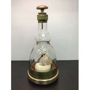 VINTAGE Prince Musical Decanter w Dancing Couple | Gold Base | Working