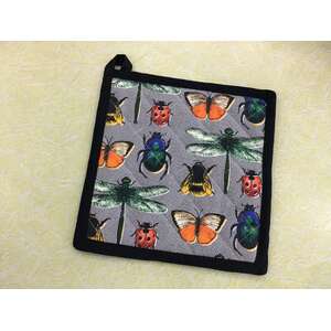 Bugs & Insects Square Pot Holder | Cotton | Australian Design