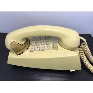VINTAGE AWA Telecom Australia Wall Telephone | Push Button | Untested 