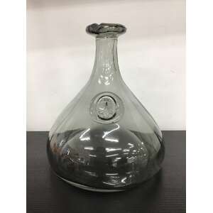 VINTAGE Holmegaard Viking Decanter - Smokey Grey - Ole Winther 1955