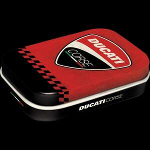 Ducati Corse Retro Mint Tin | Sugar Free Mints | Nostalgic Art
