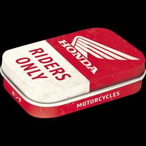 Honda Riders Only Retro Mint Tin | Sugar Free Mints | Nostalgic Art
