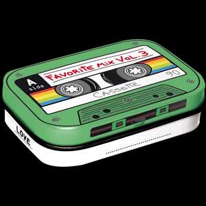 Cassette Tape Retro Mint Tin | Sugar Free Mints | Nostalgic Art