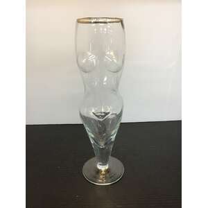 VINTAGE Tits & Ass Beer Glass | Naked Lady Shape