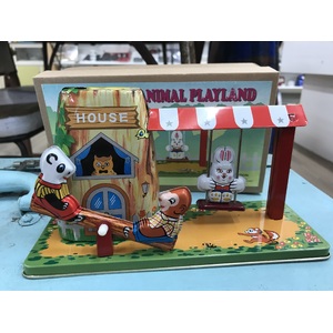 Animal Playland - Wind Up Tin Toy 