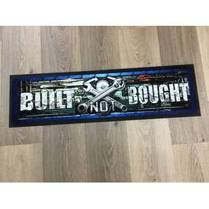 Built Not Bought Car Runner Mat | 90 cm Long