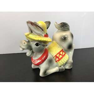 VINTAGE Donkey Money Box | Ceramic 