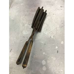 ANTIQUE Hair Crimping Tongs 