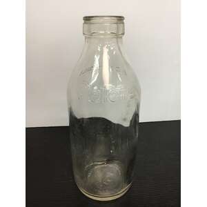 VINTAGE Peters WA 1 Pint Embossed Milk Bottle