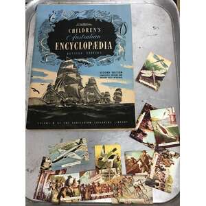 VINTAGE Sanitarium Australian Children's Encylopedia w 11 Cards 