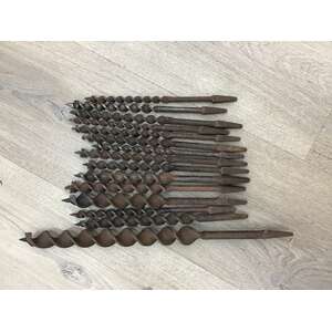 VINTAGE Auger Drill Bits x 15 - Mathieson Ridgway