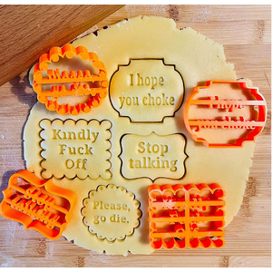 Offensive Cookie Cutters Set