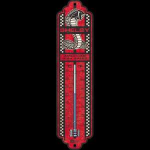 Ford Shelby Cobra Metal Wall Thermometer | Nostalgic Art | 28 cm