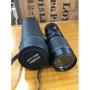 VINTAGE Haminex Auto Tele-Zoom 90-230 mm w Case - Untested 